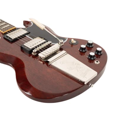 Gibson Custom 1964 SG Standard Reissue with Maestro Ultra Light Aged - Cherry Red image 6