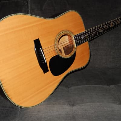 MADE IN JAPAN 1979 - MORRIS W70 - ABSOLUTELY TERRIFIC - MARTIN D41 STYLE - ACOUSTIC GUITAR image 2