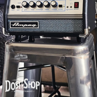 Ampeg Micro VR Head - 200 Watt Compact Solid State Bass Amp Head image 8