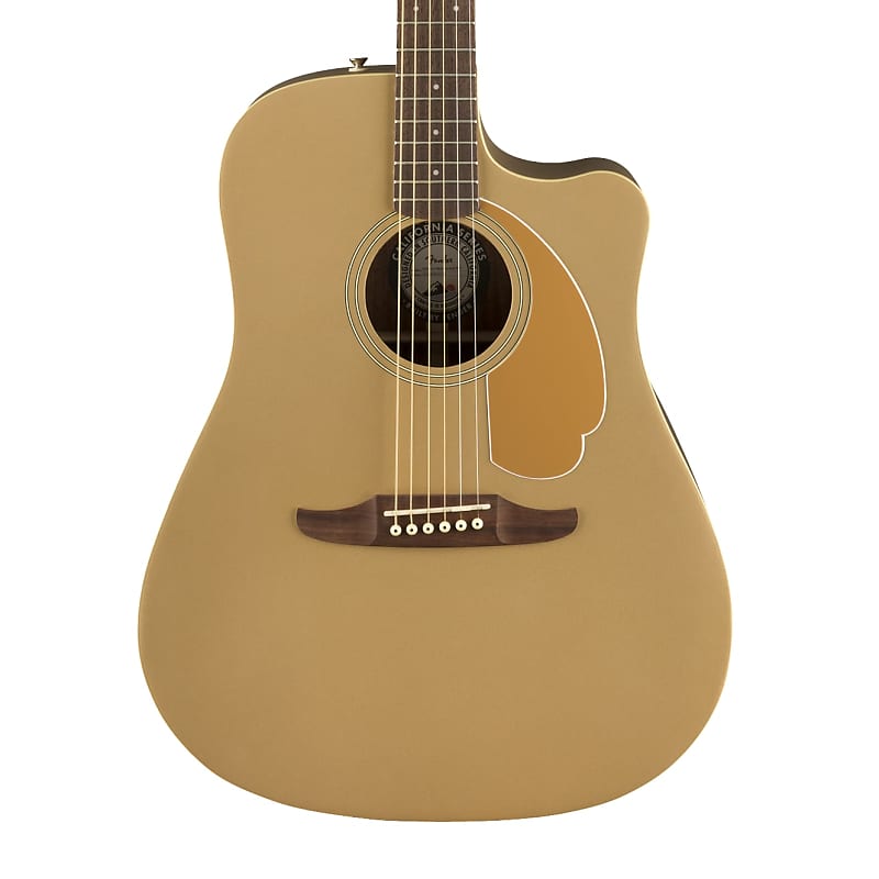Fender Redondo Player Acoustic Electric Guitar - Bronze Satin image 1