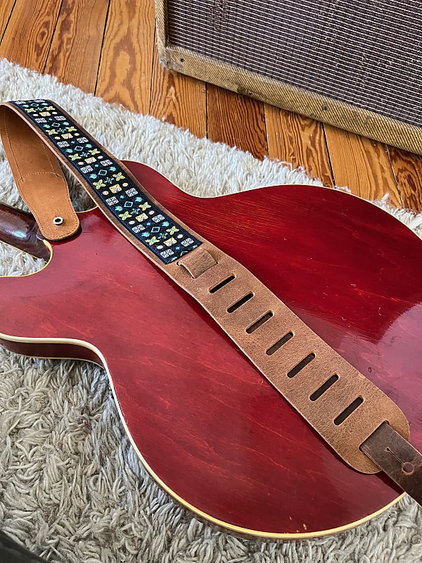 Fender Sangle guitare 2 Hootenanny Red