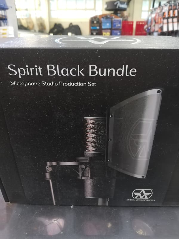 Aston Spirit Black Bundle | Reverb