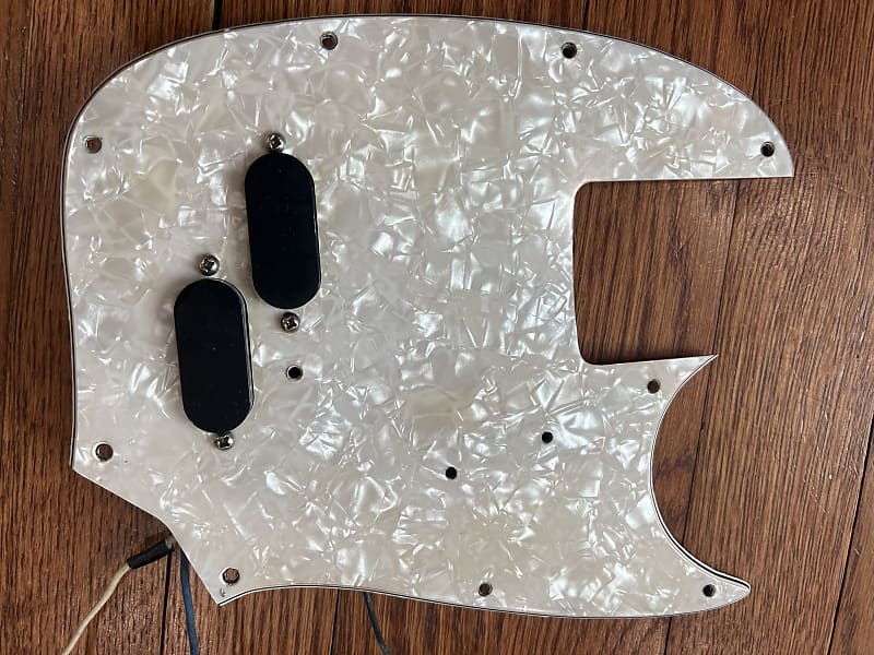 Fender Mustang Bass LOADED PICKGUARD JMJ Vintage Curtis Novak Reverb