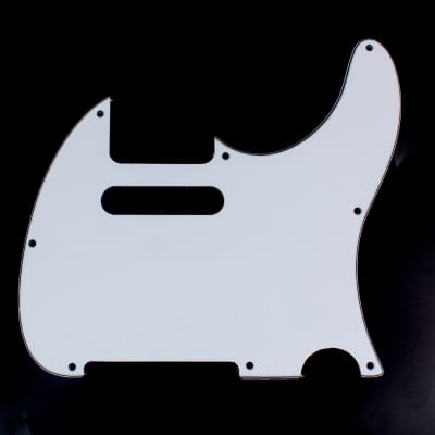 Replacement Guitar Pickguard For G&L ASAT Classic USA ,3ply white for sale