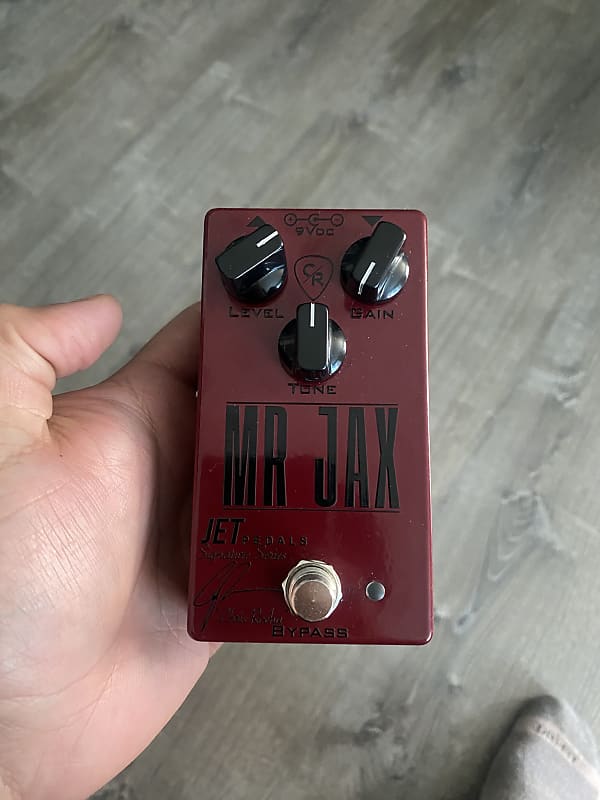 Jet Pedals Mr Jax Present Glossy red Reverb