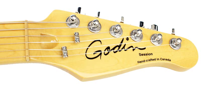 Godin Session SG MN Electric Guitar in Blackburst | Reverb