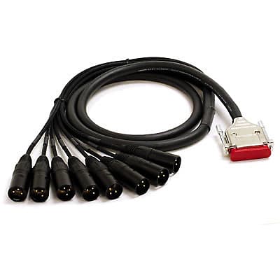 Mogami Gold DB25 - XLR Male 8-Channel Analog Snake with 2932 Cable - 5 feet image 1
