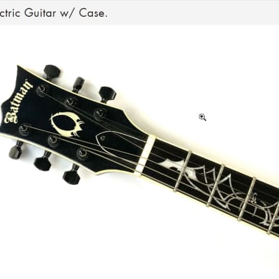 2005 ESP Viper Limited Edition "Batman" Electric Guitar image 3
