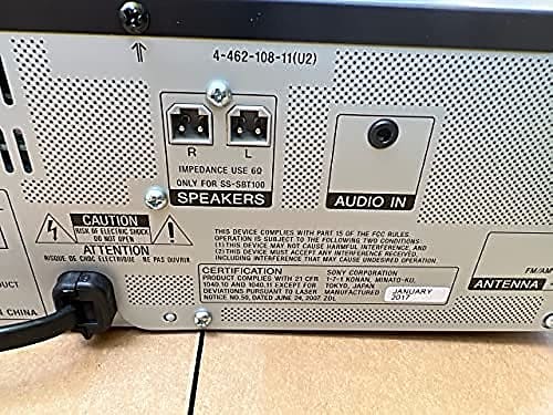 SONY　CMT-SBT100 Sony CMT-SBT100 Micro Component CD Player w USB, Direct and