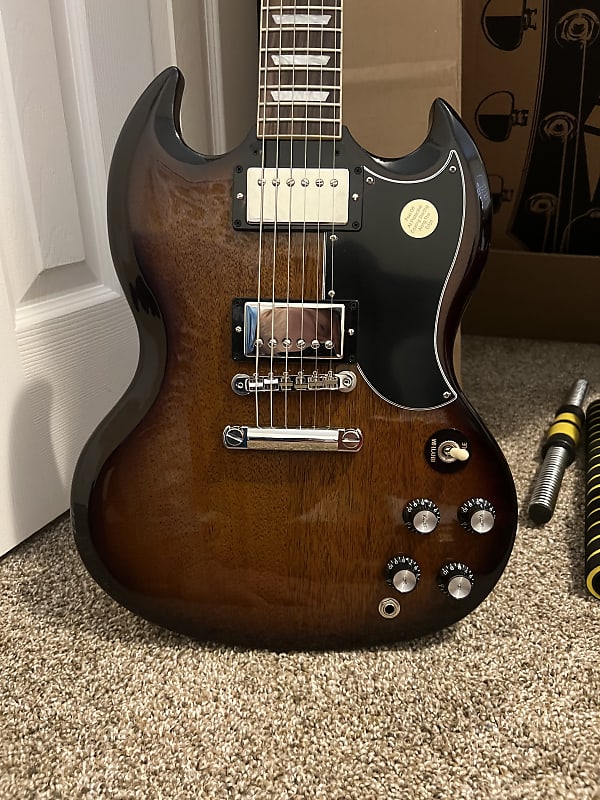 Gibson SG Standard '61 2022 Tobacco Sunburst | Reverb
