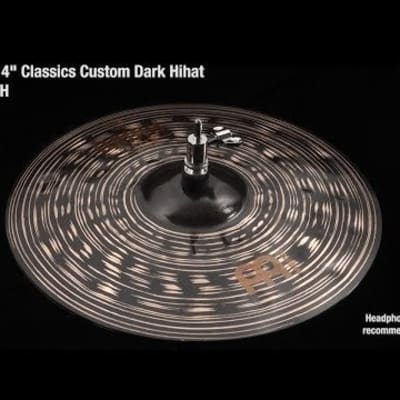 Meinl Cymbals Classics Custom Dark Cymbal Pack with Free 18" Dark Crash (Used/Mint) image 3