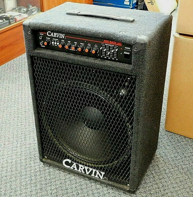 Carvin Pro Bass 200 Combo Amp! 1x15" 160 Watts! Made In USA! Reverb