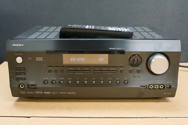 Integra DTR-30.4 A/V Receiver 7.2-Ch x 100 Watts THX Networking