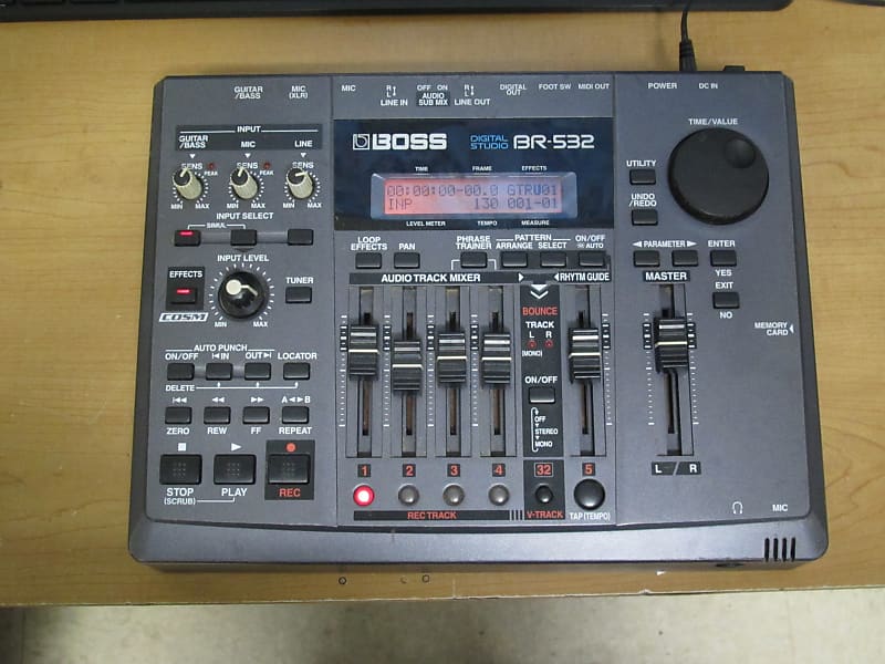 Boss BR-532 Digital Studio Compact 4-Track Recorder 2000s - Dark Gray image 1