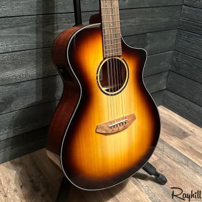 Breedlove Discovery S Concert 12-string CE Acoustic-Electric Guitar Edgeburst image 2