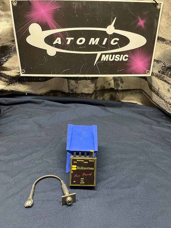 K & K Sound Systems Pure Preamp Acoustic Guitar Preamp Reverb