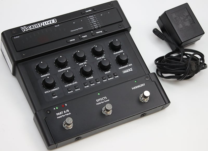 DigiTech Vocalist Live 3 Vocal Harmony Processor Pedal | Reverb