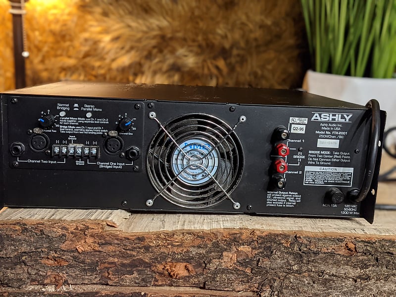 Ashley FTX-2001 Stereo Amplifier | Reverb