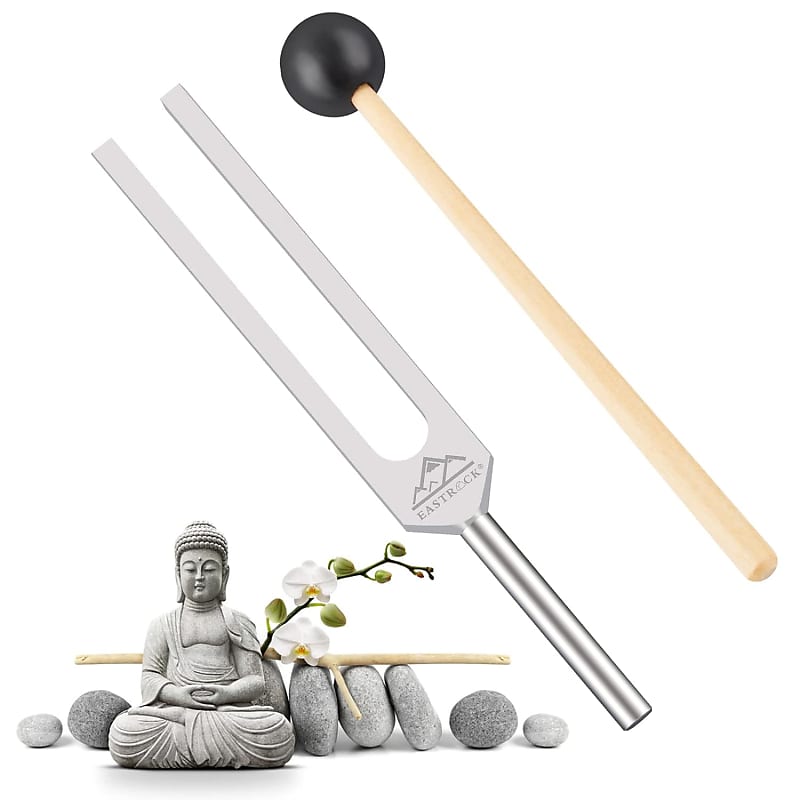 528 Hz Tuning Fork With Silicone Hammer And Cleaning Reverb