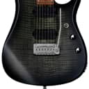 Sterling by Music Man JP157 John Petrucci Signature 7-String Electric Guitar (Trans Black Satin)