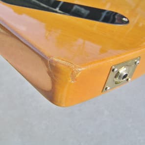90's Bill's Brothers Explorer - Natural Korina Style Finish