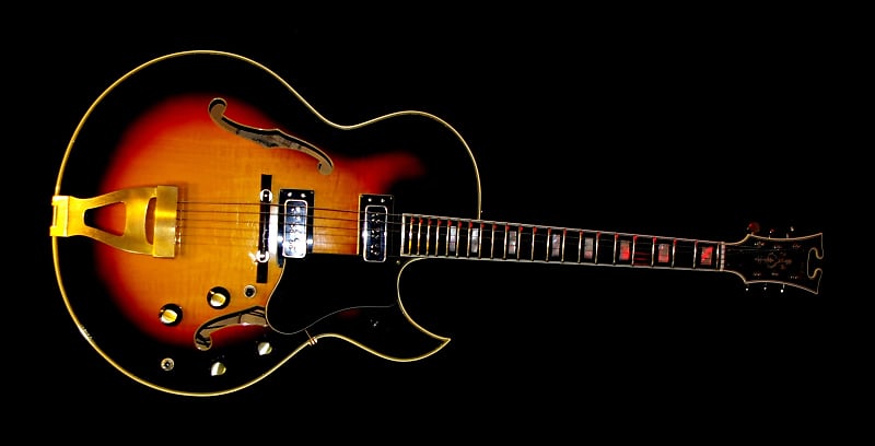 Standel 811S 1968 Sunburst Vintage Guitar. Made in the USA by Sam Koontz.  RARE. Beautiful Guitar.
