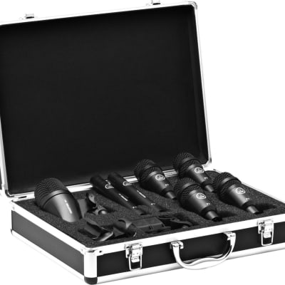 AKG Drum Set Session 1 Drum Mic Pack (1x P2, 4x P4, 2x P17