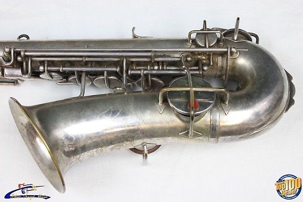 Vintage 1925-1926 Buescher True Tone Alto Saxophone w/ Case, 