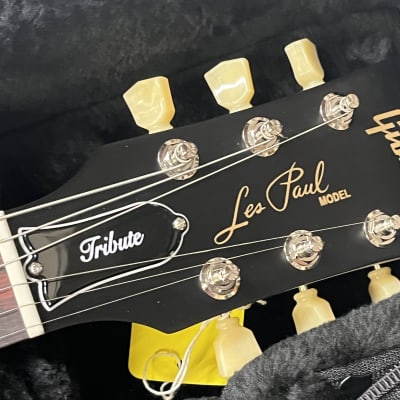 Gibson Les Paul Tribute 2021 Satin Honeyburst New Unplayed w/Bag Auth DealerFac Warranty 8lbs 11oz image 14