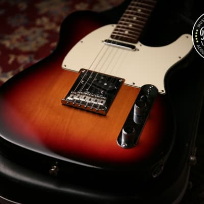 2008 Fender American Standard Telecaster Three Tone Sunburst image 10