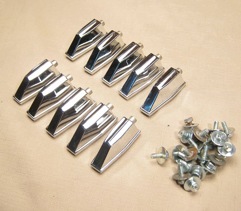 Pearl Competitor Marching Tenor Drum Tom Lugs Set of 10 Lot Reverb