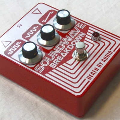 Used Death By Audio Soundwave Breakdown Fuzz Octo Generator Guitar Effects Pedal image 3