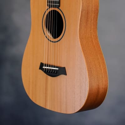 Baby Taylor Mahogany Top Mini-Dreadnought Acoustic Guitar, Natural image 5