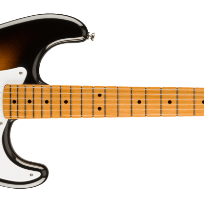 Squier Classic Vibe '50s Stratocaster with Maple Fingerboard 2-Color Sunburst image 4