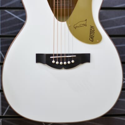 Gretsch G5021WPE Rancher Penguin Parlour, White Electro Acoustic Guitar for sale