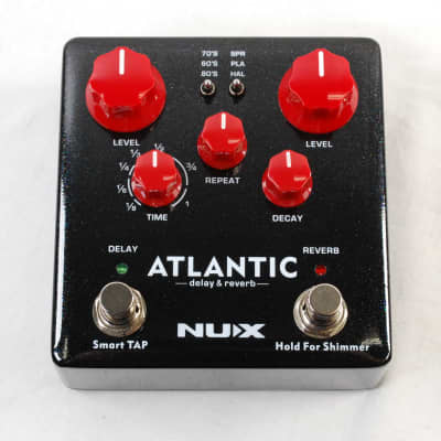 Used NUX NDR-5 Atlantic Delay & Reverb Guitar Effects Pedal