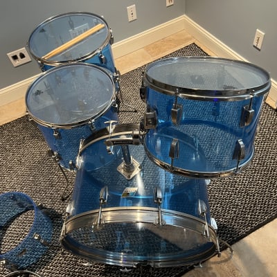 ludwig vistalite blue