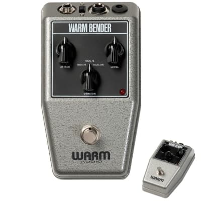New - Warm Audio Warm Bender Fuzz Effects Pedal Silver for sale