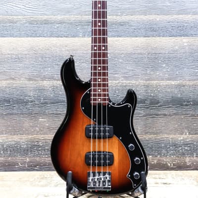 Fender American Standard Dimension Bass IV HH 3-Color Sunburst Electric Bass w/Case for sale