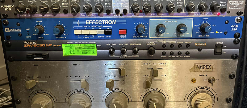 Roland SRV-3030 24-Bit Digital Reverb 2010s - Blue | Reverb