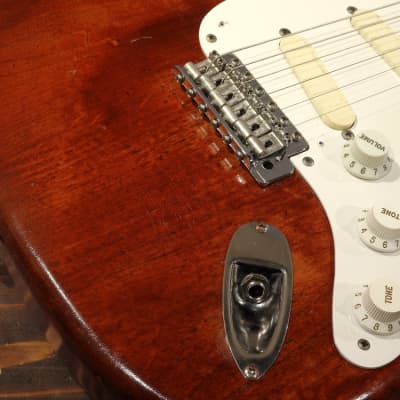 Fender 1989 Stratocaster MIJ '54 reissue Clapton model LS - AGED Natural Refinish - Player Grade - image 12