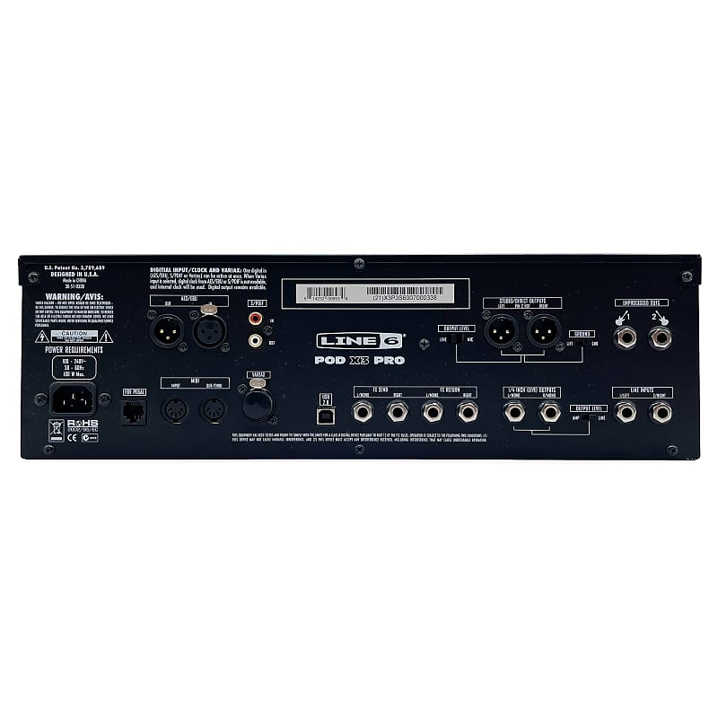 Line 6 POD x3 Pro Rackmount Multi-Effect and Amp Modeler | Reverb