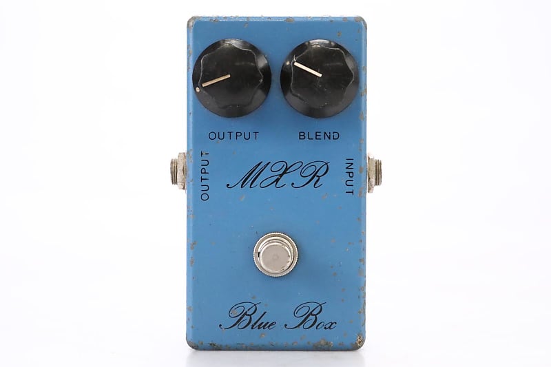 MXR MX-103 Script Blue Box 1973 - 1975