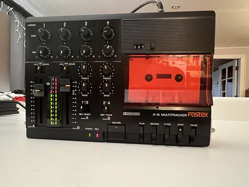 Fostex X-15 Multitracker Complete W/accessories and caseI