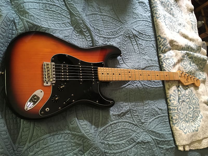 ネックはほぼ真っ直ぐですFender Mexico 1995 Stratocaster Special