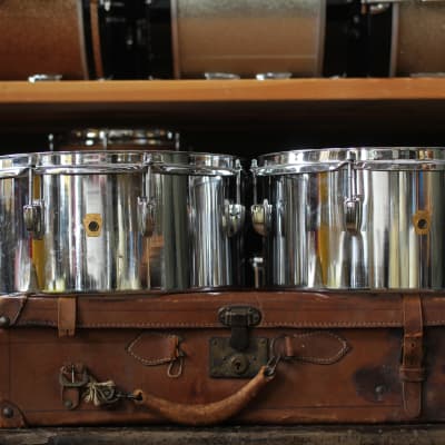 1968 Ludwig "Carioca" Outfit 14x22 16x16 w/ 13" & 14" Timbales image 2