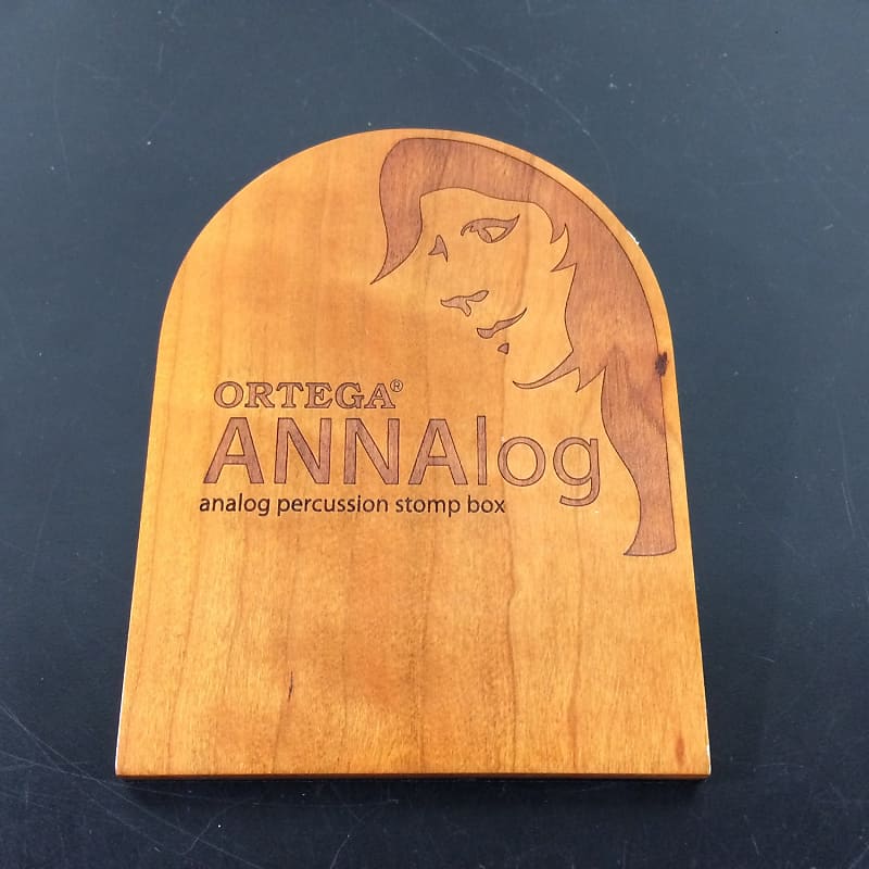 Stomp Box Percussion Ortega ANNAlog Stompbox With Built-in Sound