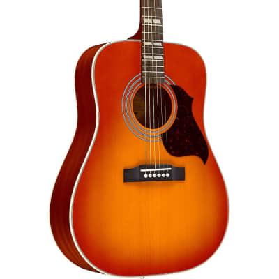 Epiphone Hummingbird Artist Acoustic Guitar Regular Faded Cherry