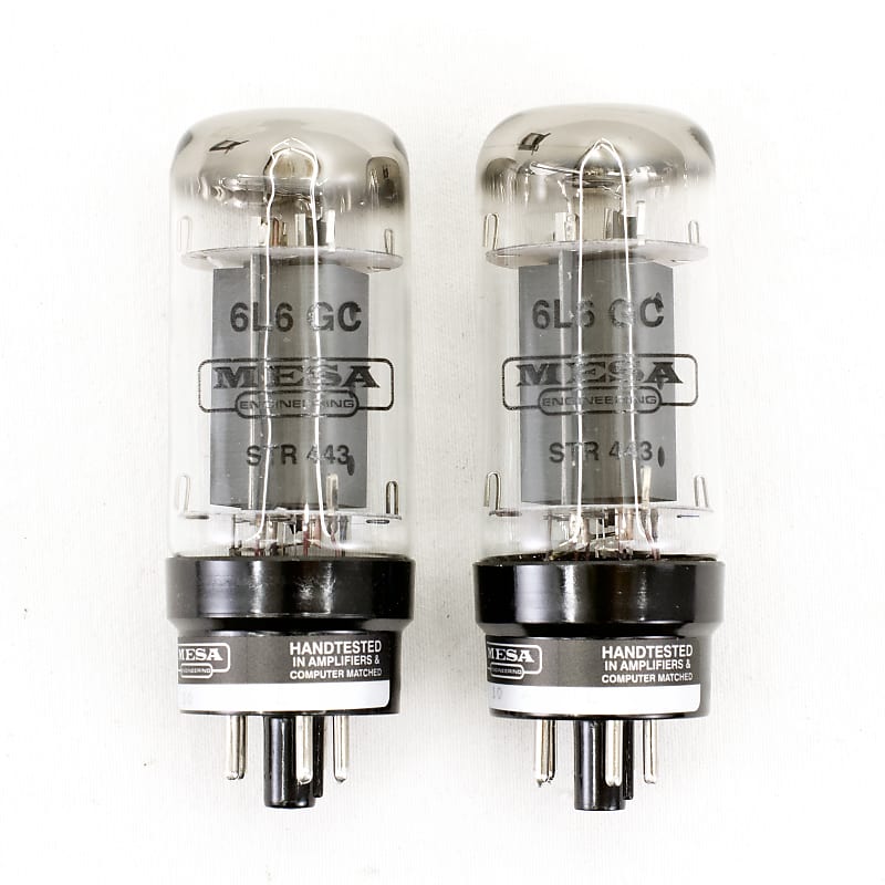 Mesa Boogie 6L6 GC STR 445 Power Tubes (Matched Pair) | Reverb