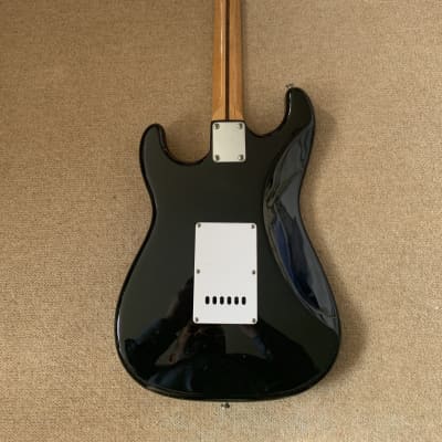 Marlin Stratocaster Electric Guitar Black image 8